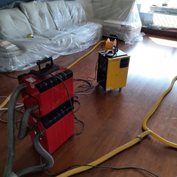 Osuszanie po zalaniu Zielona Góra